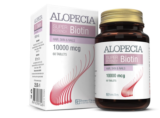 Alopecia Super Potency Biotin mcg